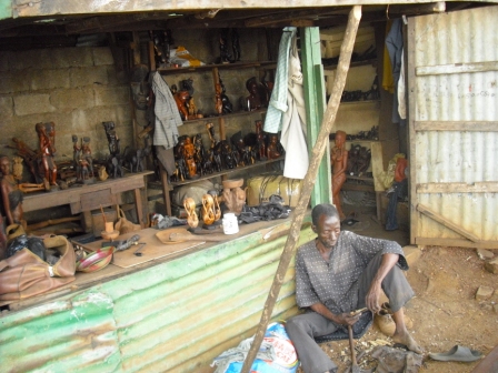 Afrika-Deko-Shop - Wegshop in Afrika