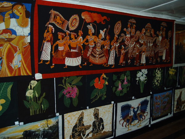 Afrika-Deko-Shop - Batik Bilder Ausstellung