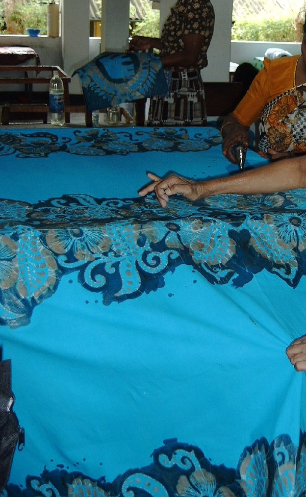 Afrika-Deko-Shop - Batik Bilder Fertigung