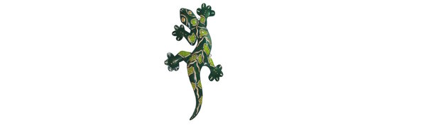 Afrika-Deko-Shop - Gecko Figuren online kaufen