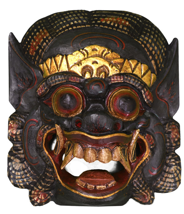 Masken Ethnomasken Löwenkopf 30 cm
