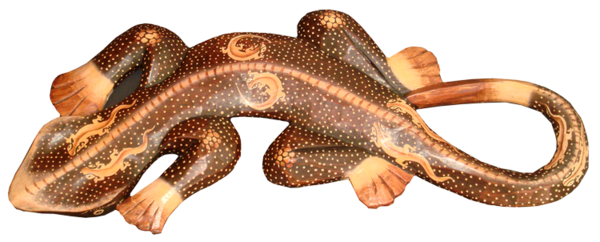 Figur Gecko Salamander Lurchi Gekko 50 cm