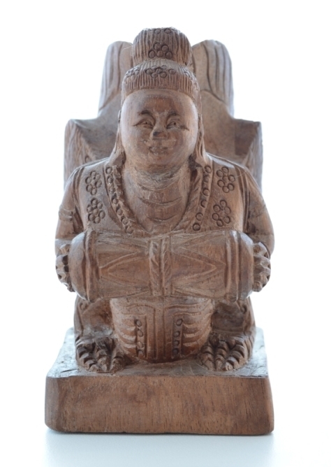 Figuren Tempelfigur Skulpturen Holzfigur Bali