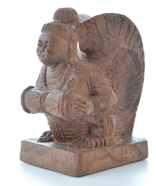 Figuren Tempelfigur Skulpturen Holzfigur Bali
