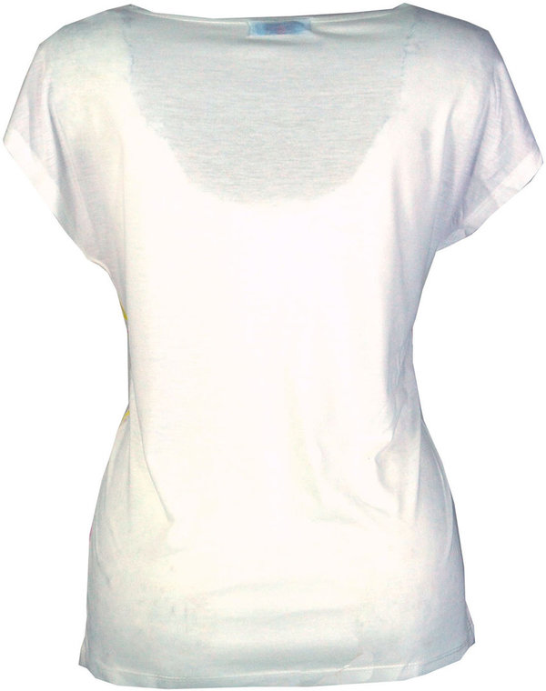 Shirt Damen Retro-Style farbenfroh Gr. 38