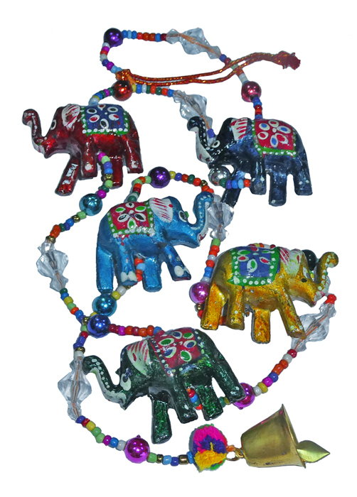 Suncatcher Windspiel 5 Elefanten 110 cm kaufen