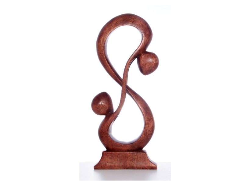 Liebespaar Figuren im Afrika-Deko-Shop bestellen, abstrakte Figuren Wohnaccessoires Liebespaar Figuren im Afrika-Deko-Shop kaufen, abstrakte Figuren Wohnaccessoires