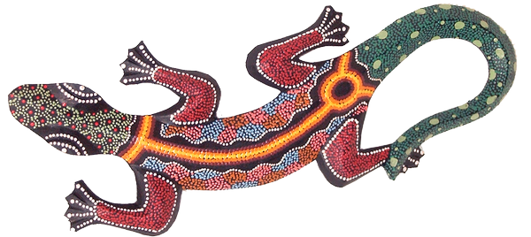 Handgefertigte afrikanische Geckofiguren aus Massivholz, traditionelle Deko im Afrika Shop kaufen