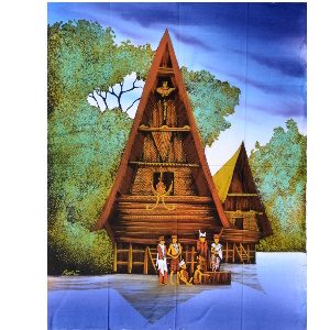 Batik Bilder aus Naturmaterial, einzigartige Unikate für die WohnDeko Batik Bilder im Afrika-Deko-Shop, Wohndeko mit Stil und Charakter
