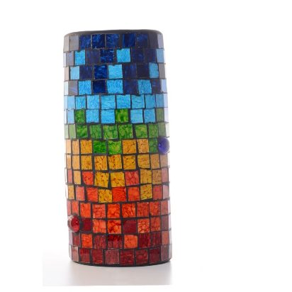 Afrika-Deko-Shop: Afrikanische Ton-Deko-Vase aus Naturmaterial, dekorative Wohn Accessoires in München kaufen