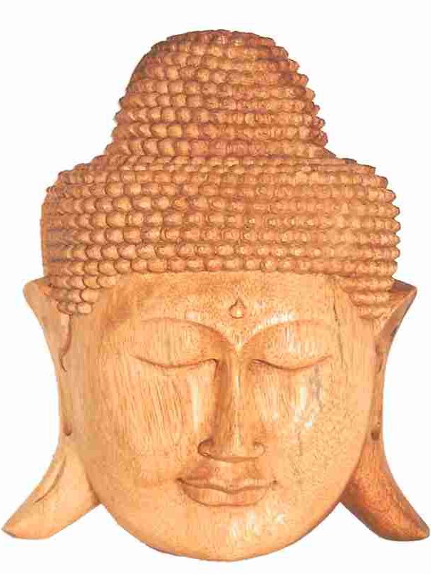 Traditionelle handgeschnitzte afrikanische Buddha Masken – Unikate für Ihr Zuhause im Afrika Deko Shop kaufen