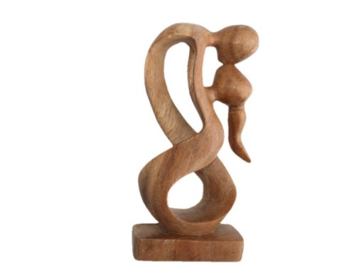 Liebespaar Figur als schönes Wohn Deko-Accessoires mit Flair Afrika-Deko-Shop: afrikanische Liebespaar Figur als schönes Wohn Accessoires mit Flair