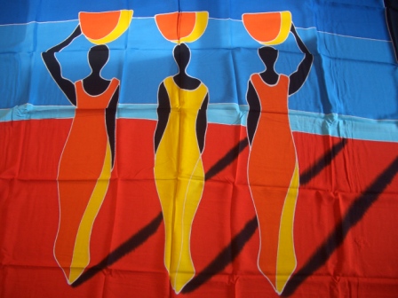 Afrikanische Mode Afrika-Deko-Shop für besondere Mode Ideen mit Charakter, Sarongs, Batik Hemden, T-Shirts kaufen